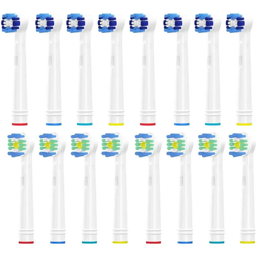 16pcs Replacement Toothbrush Heads for Oral B, Fit Advance Power/Pro Health/Triumph/3D Excel/Vitality Precision Clean
16pcs Replacement Toothbrush Heads for Oral B, Fit Advance Power/Pro Health/Triumph/3D Excel/Vitality Precision Clean