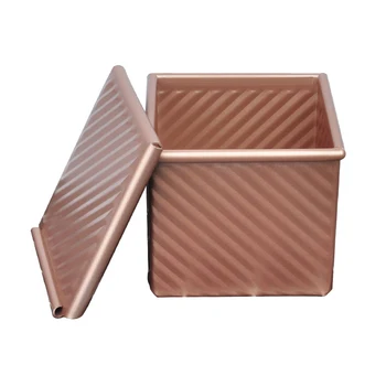 Aluminum Alloy Toast Making Champagne Non Stick Vented Hole With Cover Box Baking Mould Kitchen For Cake Bread Tins Loaf Pan
Aluminum Alloy Toast Making Champagne Non Stick Vented Hole With Cover Box Baking Mould Kitchen For Cake Bread Tins Loaf Pan