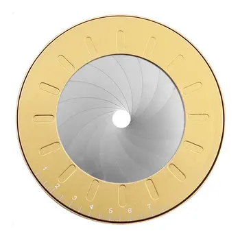 Rotating High-Precision Math Measuring Ruler Stainless Steel Round Adjustable Size DIY Drawing Circle Tool
Rotating High-Precision Math Measuring Ruler Stainless Steel Round Adjustable Size DIY Drawing Circle Tool