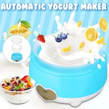 15W 220V Yogurt maker 1L Automatic Yogurt machine Household DIY Yogurt tools Kitchen appliance Stainless steel/PP Inner
15W 220V Yogurt maker 1L Automatic Yogurt machine Household DIY Yogurt tools Kitchen appliance Stainless steel/PP Inner