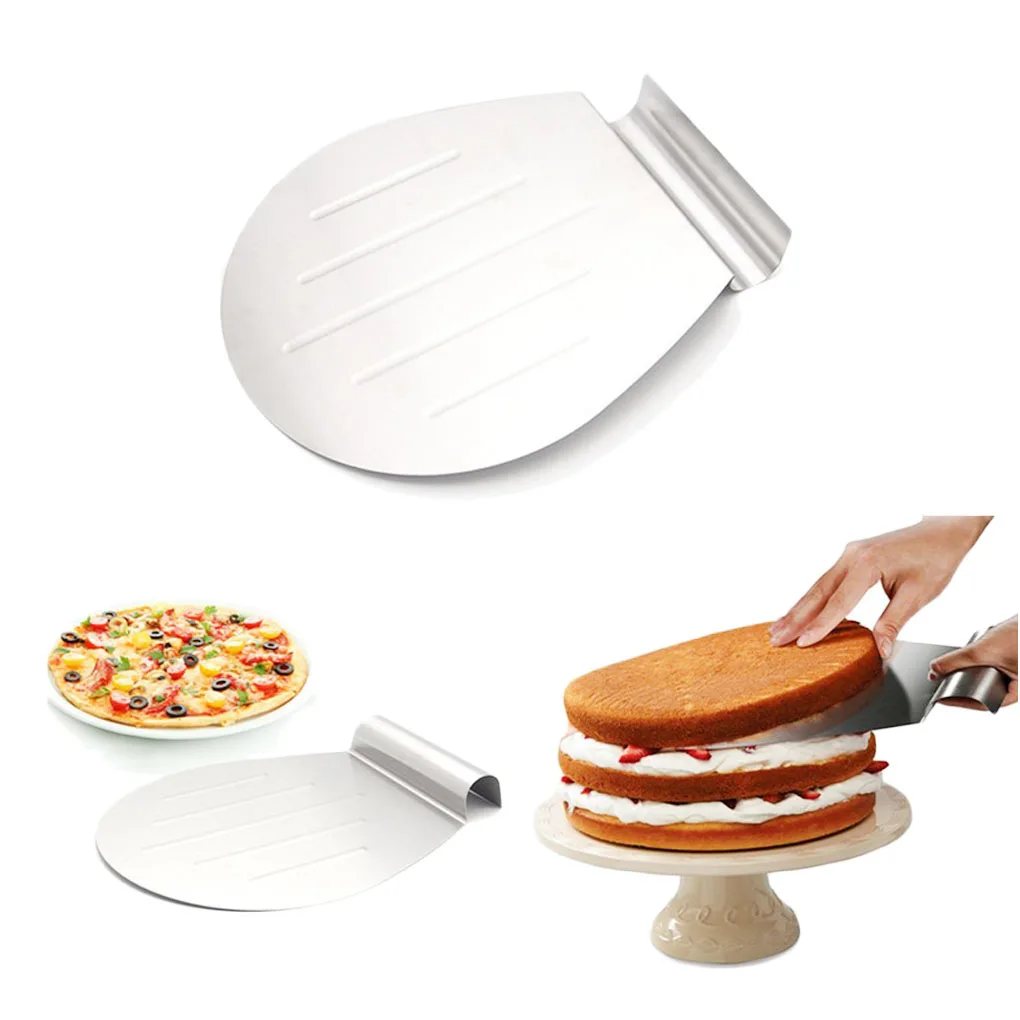 Baking Tools Stainless Steel Transfer Cake Tray Moving Plate Bread Pizza Blade Shovel Bakeware Pastry Scraper Silk cake mat
Baking Tools Stainless Steel Transfer Cake Tray Moving Plate Bread Pizza Blade Shovel Bakeware Pastry Scraper Silk cake mat