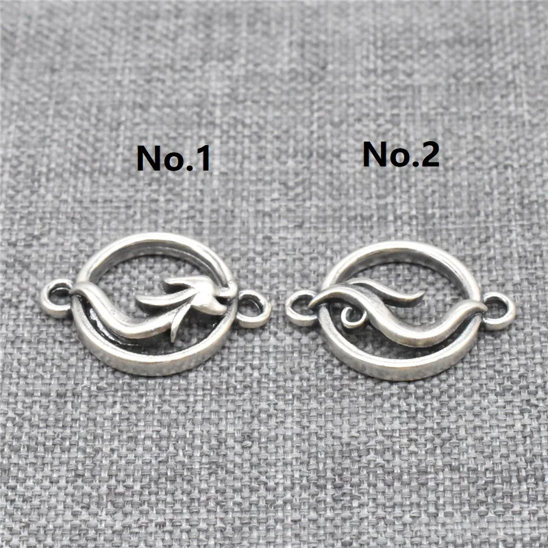 6pcs of 925 Sterling Silver Phoenix Dragon Connector Charms for Love Bracelet Necklace
6pcs of 925 Sterling Silver Phoenix Dragon Connector Charms for Love Bracelet Necklace