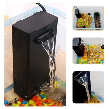 Aquarium Turtle Low Water Filter Pump Fish Tank Hanging Waterfall Turtle Filter Pump Water Circulation for Fish Turtle Reptile
Aquarium Turtle Low Water Filter Pump Fish Tank Hanging Waterfall Turtle Filter Pump Water Circulation for Fish Turtle Reptile