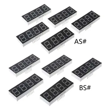 5PCS 0.56inch 4Digits Red Clock 7 Segment LED Display Diugital Tube 14Pin 5463AS 5463BS
5PCS 0.56inch 4Digits Red Clock 7 Segment LED Display Diugital Tube 14Pin 5463AS 5463BS