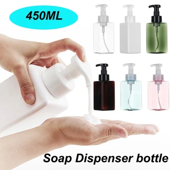 450ML Square Lotion Shampoo Bottles Hand Sanitizer Pressing Bottles Cosmetic Container Transparent Empty Spray Bottles
450ML Square Lotion Shampoo Bottles Hand Sanitizer Pressing Bottles Cosmetic Container Transparent Empty Spray Bottles