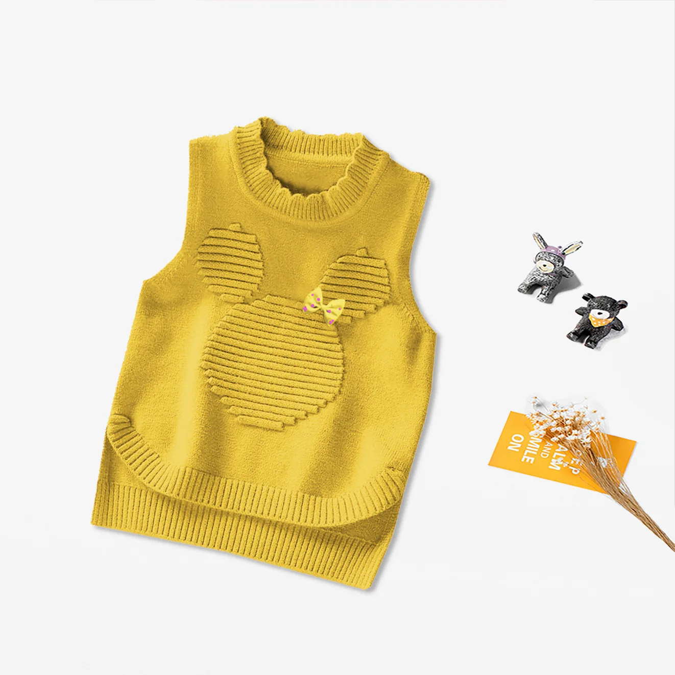 2019 Spring Autumn Winter Korean-style Children New Style Children Sweater GIRL'S Sweater Waistcoat Children's Vest Sleeveless C 
2019 Spring Autumn Winter Korean-style Children New Style Children Sweater GIRL'S Sweater Waistcoat Children's Vest Sleeveless C