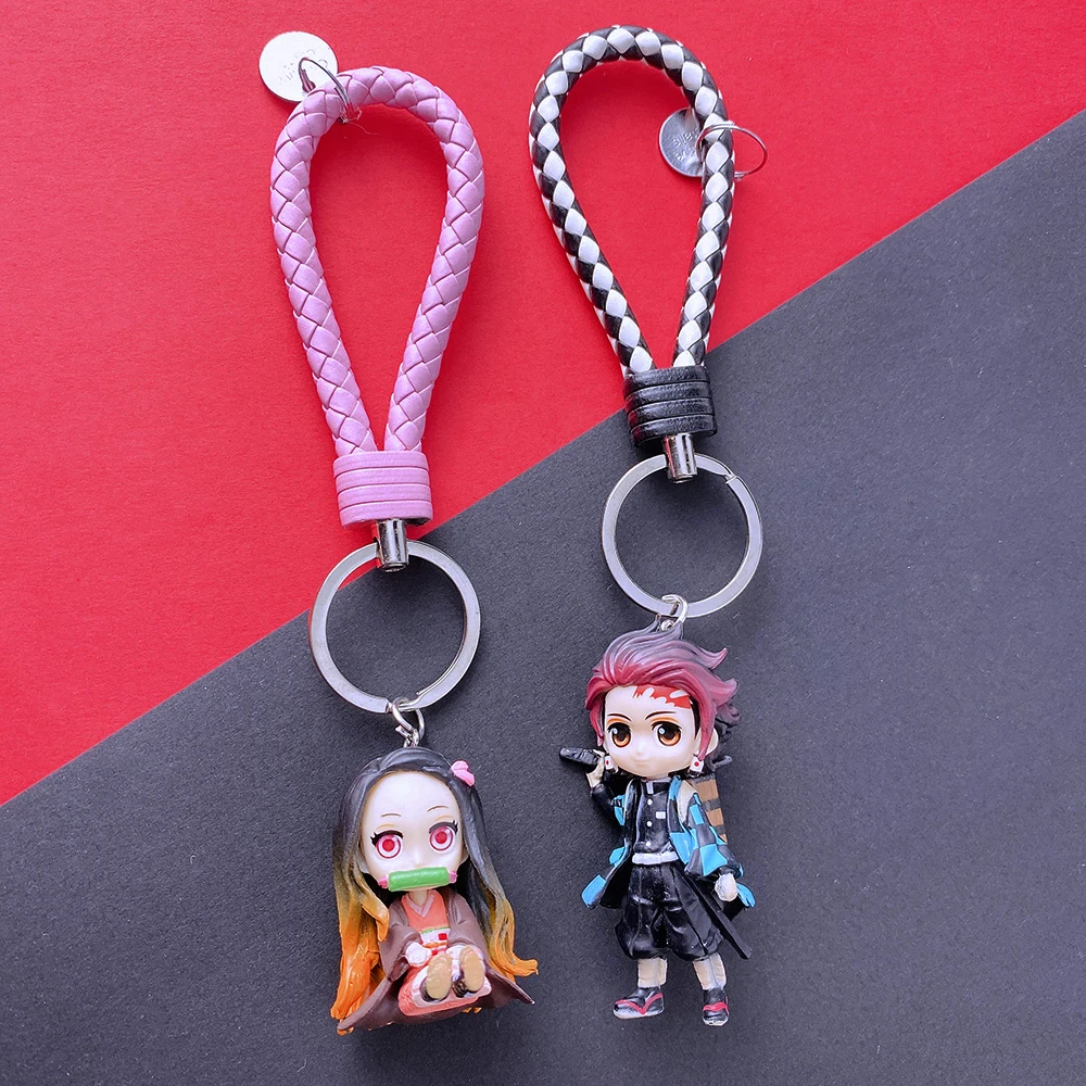 Cartoon Key Chain Car Key Ring Small gift Creative Birthday Gifts Ghost Extinguish Blade Pendant Handle Key Ring
Cartoon Key Chain Car Key Ring Small gift Creative Birthday Gifts Ghost Extinguish Blade Pendant Handle Key Ring