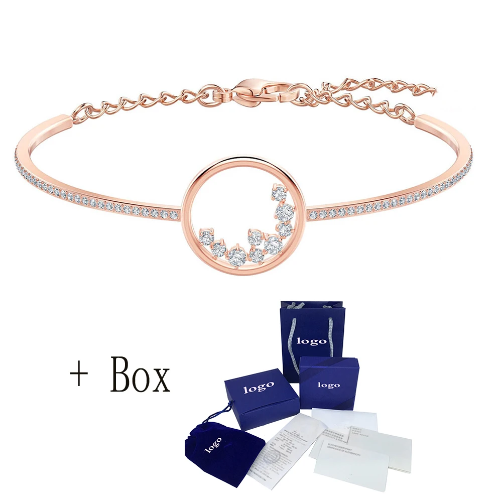 New Crystal Bright Goddess Luxury Stainless Steel Bracelet 549393 Riverdale Jewellery Women Accessories
New Crystal Bright Goddess Luxury Stainless Steel Bracelet 549393 Riverdale Jewellery Women Accessories