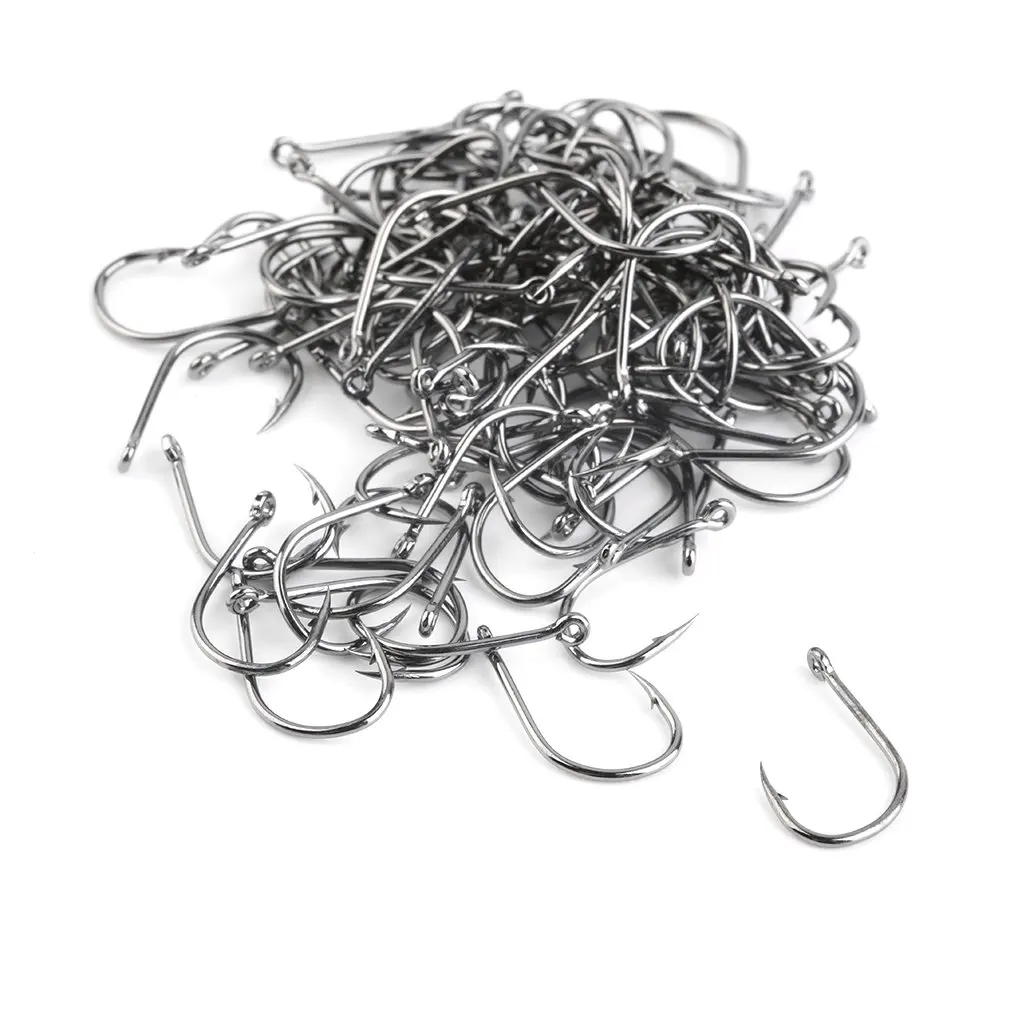 100pcs Fishing Hook Bait Barb Fishhook Lure Tackle With Box Size 4/6/8/10/12 Best Seller
100pcs Fishing Hook Bait Barb Fishhook Lure Tackle With Box Size 4/6/8/10/12 Best Seller