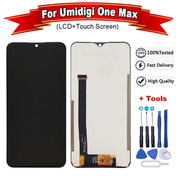 For UMI Umidigi One Max LCD Display+Touch Screen Digitizer Repair Parts for UMI One Max LCD Screen Glass Panel Sensor+Free Tools
For UMI Umidigi One Max LCD Display+Touch Screen Digitizer Repair Parts for UMI One Max LCD Screen Glass Panel Sensor+Free Tools
