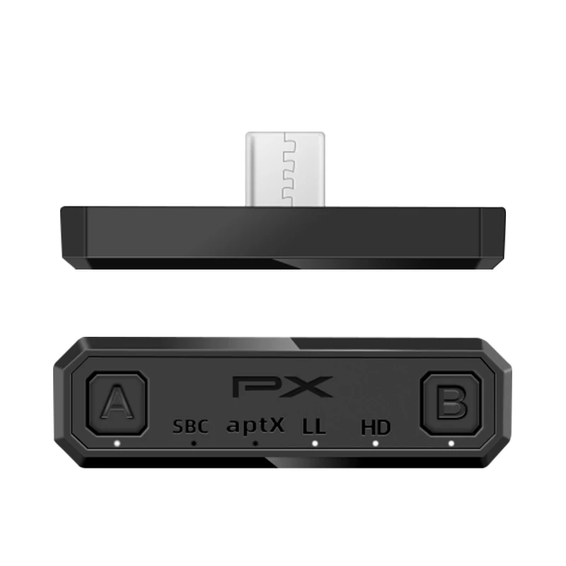 PX PS4 Type-c USB audio transmitter Bluetooth 5.0 SWITCH wireless transmission adapter aptx HD lossless Low latency 2 headphone
PX PS4 Type-c USB audio transmitter Bluetooth 5.0 SWITCH wireless transmission adapter aptx HD lossless Low latency 2 headphone