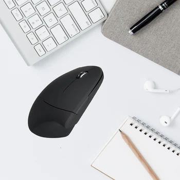 2.4G Wireless Vertical Mouse Left Hand USB Ergonomic Optical Mouse Left-Handed Adjustable 800/1200/1600 DPI 
2.4G Wireless Vertical Mouse Left Hand USB Ergonomic Optical Mouse Left-Handed Adjustable 800/1200/1600 DPI