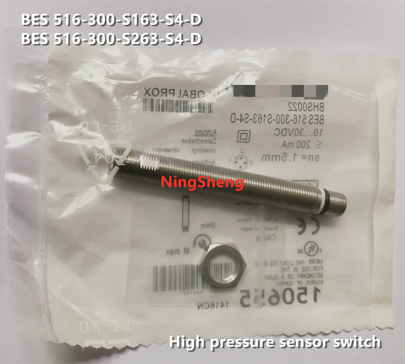 Original new 100% high pressure sensor switch BES 516-300-S163-S4-D BES 516-300-S263-S4-D
Original new 100% high pressure sensor switch BES 516-300-S163-S4-D BES 516-300-S263-S4-D