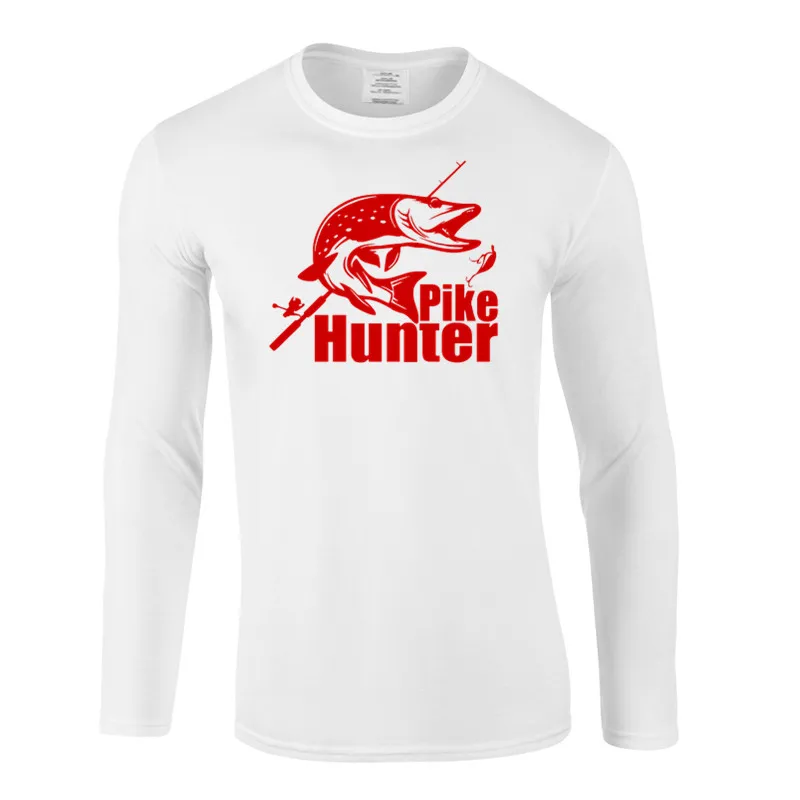 Pike Hunter Pesca Men Cotton High Quality O-neck T Shirt Tees Tops Man Fashion Casual long T-shirts
Pike Hunter Pesca Men Cotton High Quality O-neck T Shirt Tees Tops Man Fashion Casual long T-shirts