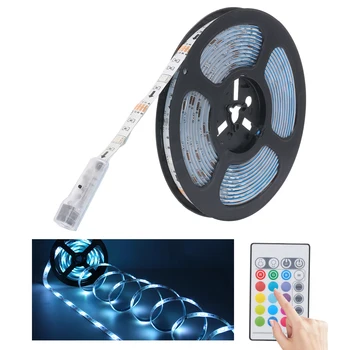 Smart Light Strip 5M RGB Light Strip LED Strip Lights Smart Home Waterproof Tape Lights with DC Interface Remote Controller
Smart Light Strip 5M RGB Light Strip LED Strip Lights Smart Home Waterproof Tape Lights with DC Interface Remote Controller