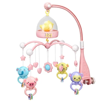 Baby Rattles Crib Mobiles Toy Holder Rotating Mobile Bed Bell Musical Box Projection 0-12 Months Newborn Infant Baby Boy Toys Pi
Baby Rattles Crib Mobiles Toy Holder Rotating Mobile Bed Bell Musical Box Projection 0-12 Months Newborn Infant Baby Boy Toys Pi