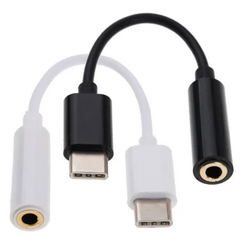 High Quality 12CM USB Type C to 3.5mm Headphone Jack Adapter Connector Type-C Cable For Oneplus 7t Huawei P30 Xiaomi Mi9 50pcs
High Quality 12CM USB Type C to 3.5mm Headphone Jack Adapter Connector Type-C Cable For Oneplus 7t Huawei P30 Xiaomi Mi9 50pcs