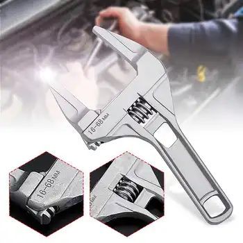1pc Universal Snap Grip Wrench AluminumLarge Opening Adjustable Anti-slip Labor-saved Torque Spanner Bathroom Repair Tools
1pc Universal Snap Grip Wrench AluminumLarge Opening Adjustable Anti-slip Labor-saved Torque Spanner Bathroom Repair Tools