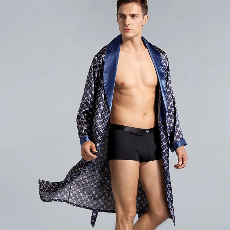 FZSLCYIYI Luxury Men's Silk Kimono Robe Long Sleeve Sleepwear Bathrobe Oversized 5XL Satin Nightgown Summer Home Clothing
FZSLCYIYI Luxury Men's Silk Kimono Robe Long Sleeve Sleepwear Bathrobe Oversized 5XL Satin Nightgown Summer Home Clothing