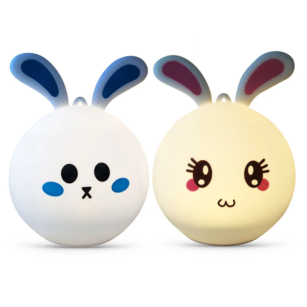 1.5W Touch Sensor Remote Control 2 Modes 1000mAH USB Silicone Night Light RGB + Warm Light Pat Rabbit Pattern Kids Cute Bedroom
1.5W Touch Sensor Remote Control 2 Modes 1000mAH USB Silicone Night Light RGB + Warm Light Pat Rabbit Pattern Kids Cute Bedroom