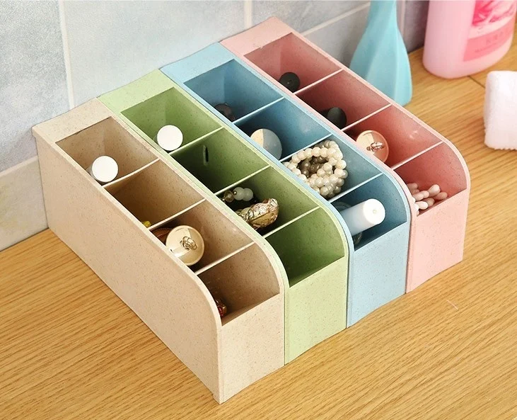 4 Colors Large Compartment Desktop Makeup Desk Holder Plastic Cosmetic Storage Box Organizer Makeup Organizer Box
4 Colors Large Compartment Desktop Makeup Desk Holder Plastic Cosmetic Storage Box Organizer Makeup Organizer Box