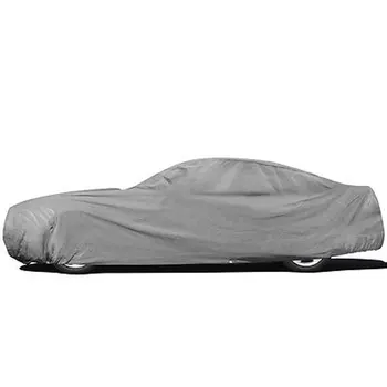 Weatherproof PEVA Car Protective Cover with Reflective Light Silver Gray XL
Weatherproof PEVA Car Protective Cover with Reflective Light Silver Gray XL