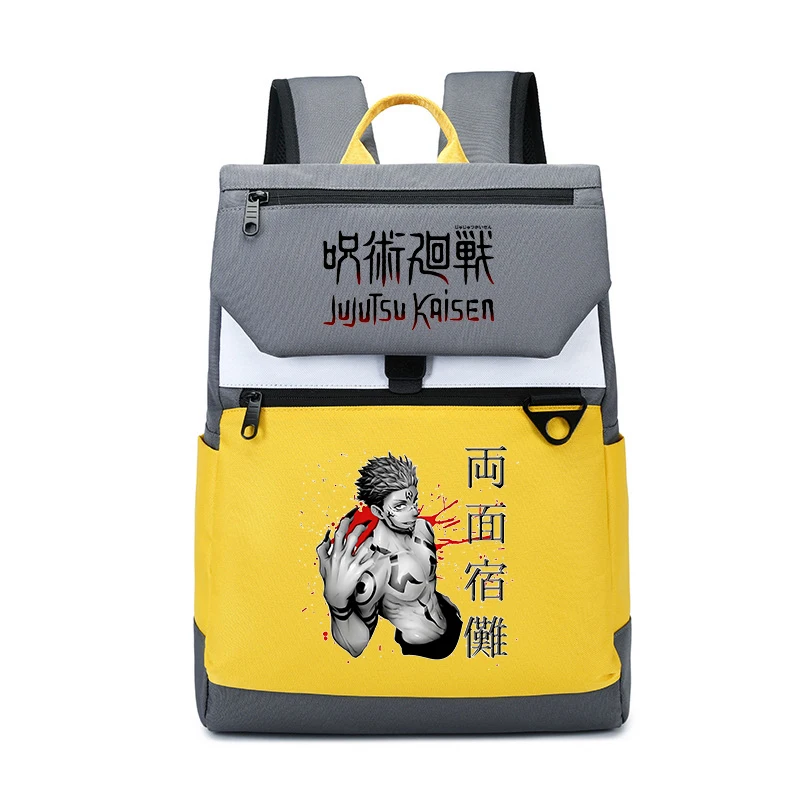 Jujutsu Kaisen Backpack Gojo Satoru Itadori Yuji Cartoon Students School Bags Kids Bookbag Travel Bagpack Shoulder Bag Daypack
Jujutsu Kaisen Backpack Gojo Satoru Itadori Yuji Cartoon Students School Bags Kids Bookbag Travel Bagpack Shoulder Bag Daypack