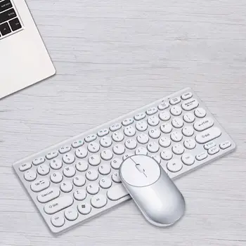 1Set 2.4G Wireless Keyboard Mouse Mini Silent Keypad Mice for Notebook Laptop PC R2JB
1Set 2.4G Wireless Keyboard Mouse Mini Silent Keypad Mice for Notebook Laptop PC R2JB