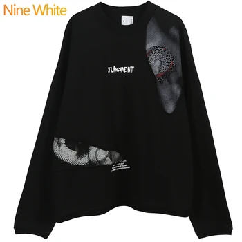 NineWhite New men's and women's all-round sweater with Snake Print and patchwork fleece round neck Pullover
NineWhite New men's and women's all-round sweater with Snake Print and patchwork fleece round neck Pullover