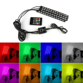 1 Set Car LED RGB DRL Strip Light Car Auto Remote Voice Control Interior Floor Decorative Flexible LED Strip Atmosphere Fog Lamp
1 Set Car LED RGB DRL Strip Light Car Auto Remote Voice Control Interior Floor Decorative Flexible LED Strip Atmosphere Fog Lamp