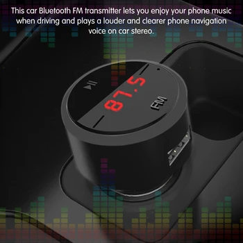 Mini Handsfree Wireless Bluetooth FM Transmitter LCD MP3 Player USB Charger 3.1A Hands Free Convenient FM Transmitter Car Kit
Mini Handsfree Wireless Bluetooth FM Transmitter LCD MP3 Player USB Charger 3.1A Hands Free Convenient FM Transmitter Car Kit