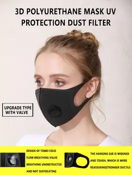 50 PCs Sponge Masks Valve Unisex Fashion Face Mask UV Anti-Pollen Breathable Warm waterproof Breathing Valve V Face mouth Mask
50 PCs Sponge Masks Valve Unisex Fashion Face Mask UV Anti-Pollen Breathable Warm waterproof Breathing Valve V Face mouth Mask