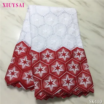 XIUYSAI Swiss voile lace in switzerland african lace fabric wedding embroidery swiss lace fabric for dress cotton K410
XIUYSAI Swiss voile lace in switzerland african lace fabric wedding embroidery swiss lace fabric for dress cotton K410
