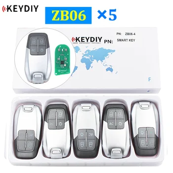 5Pcs/Lot KEYDIY ZB06 Universal 4 Buttons KD Smart Key for KD-X2 KD900 Car Key Remote Replacement Fit for More than 2000 Models
5Pcs/Lot KEYDIY ZB06 Universal 4 Buttons KD Smart Key for KD-X2 KD900 Car Key Remote Replacement Fit for More than 2000 Models