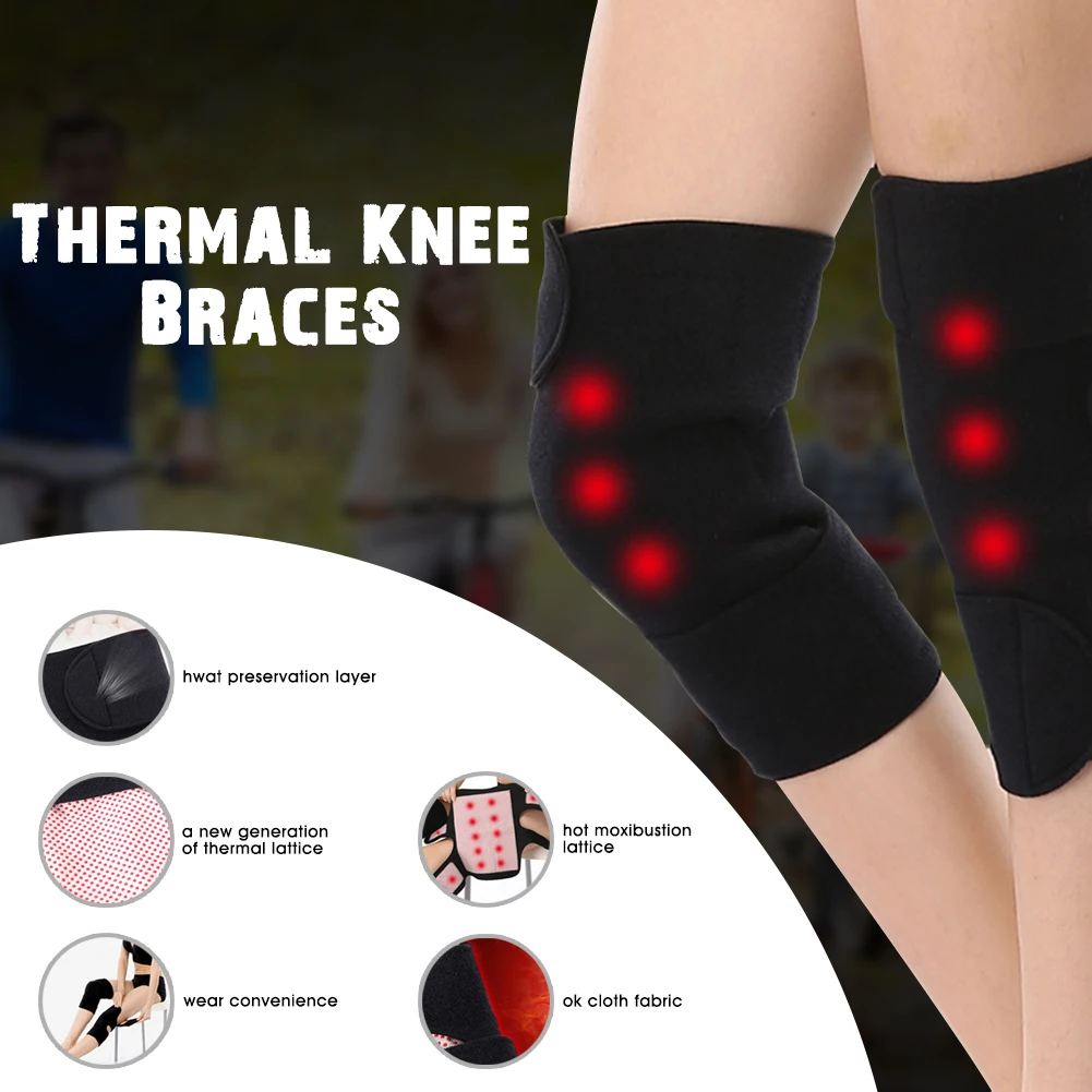 1 Pair Winter Thermal Knee Pads Brace Wrap Neoprene Leg Knee Warmer For Arthritis Joint Self-heating Magnetic Therapy
1 Pair Winter Thermal Knee Pads Brace Wrap Neoprene Leg Knee Warmer For Arthritis Joint Self-heating Magnetic Therapy