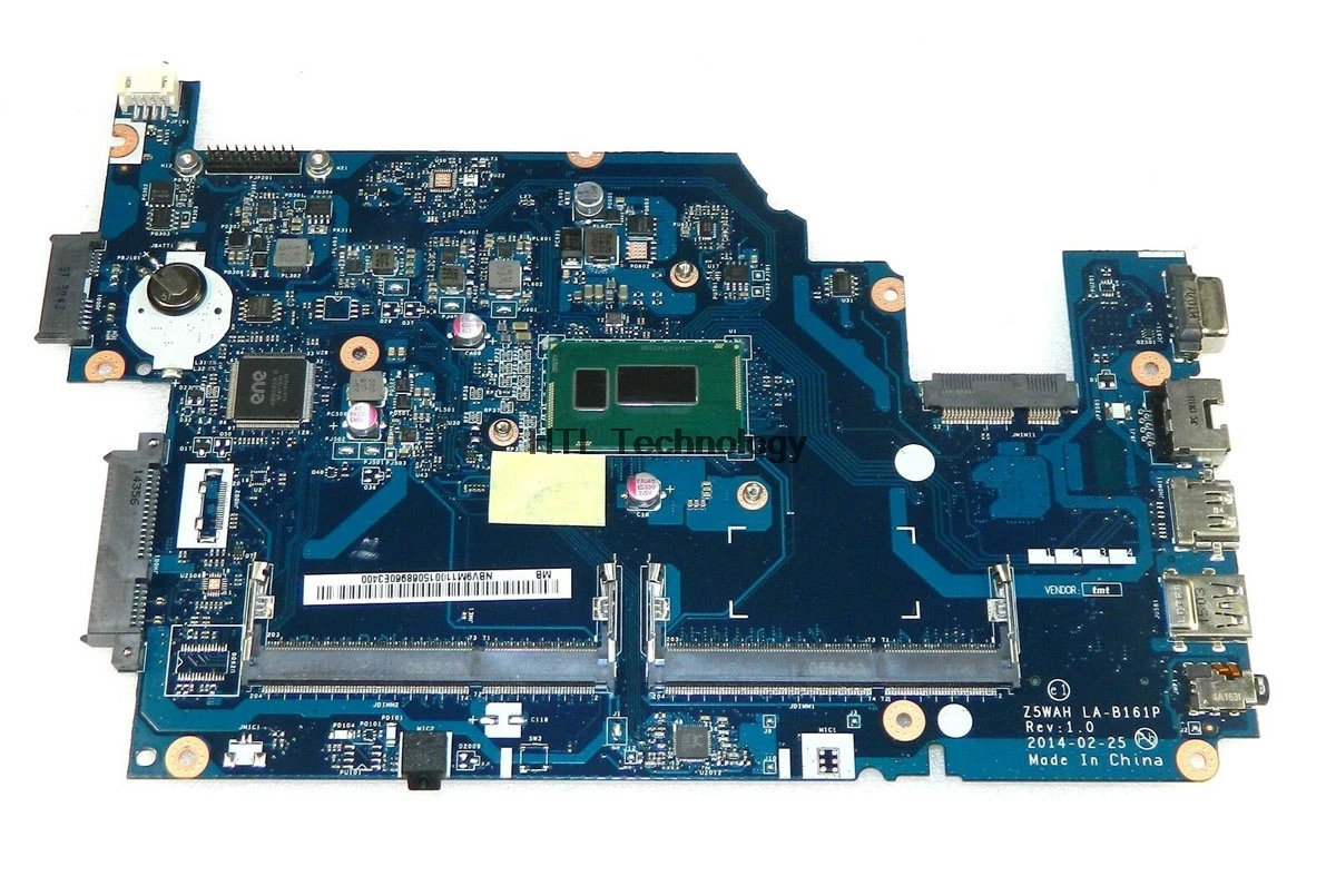 For Acer ASPIRE E5-571 E5-531 laptop motherboard Z5WAH LA-B161P NBML81100C NB.ML811.00C SR23Y I5-5200U CPU
For Acer ASPIRE E5-571 E5-531 laptop motherboard Z5WAH LA-B161P NBML81100C NB.ML811.00C SR23Y I5-5200U CPU