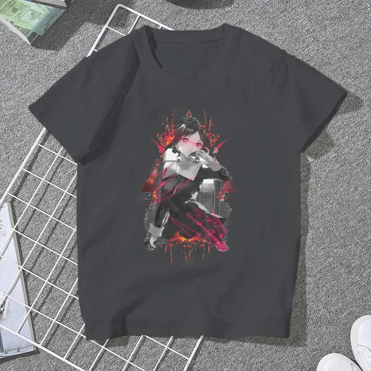 Женская одежда Kaguya sama Love Is War женские футболки с аниме винтажные готические