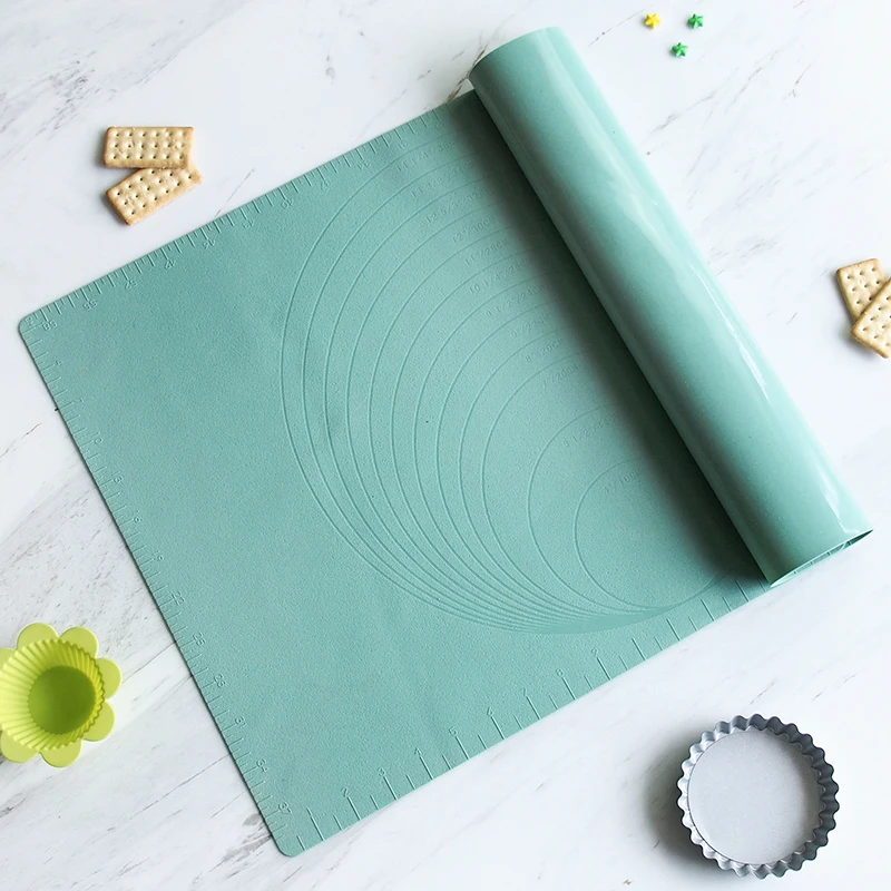 Silicone Baking Mat with Measurements - Premium Quality, Heat Resistant, BPA Free, Non-Stick Pastry Mat for Rolling Dough, 40*60
Silicone Baking Mat with Measurements - Premium Quality, Heat Resistant, BPA Free, Non-Stick Pastry Mat for Rolling Dough, 40*60