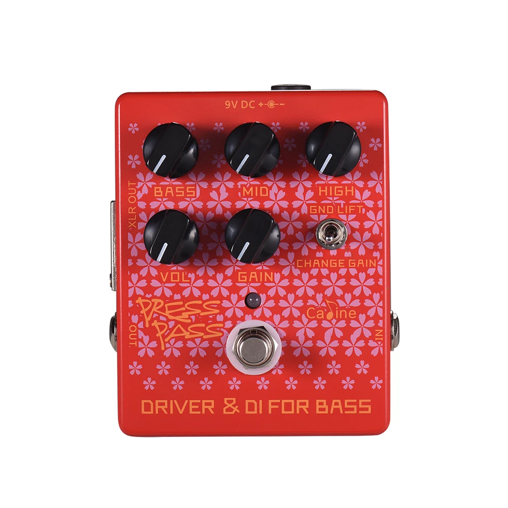 Caline CP-59 Press Pass Red Electric Guitar Effects Pedals with True Bypass Driver and DI Box Classic Tube Amp for Bass Guitars
Caline CP-59 Press Pass Red Electric Guitar Effects Pedals with True Bypass Driver and DI Box Classic Tube Amp for Bass Guitars