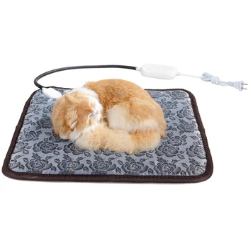 45*45cm Dog Cat Electric Heat Pad Temperature Adjustable Pet Bed Blanket Puppy Bunny Heater Mat Autumn Winter Cushion
45*45cm Dog Cat Electric Heat Pad Temperature Adjustable Pet Bed Blanket Puppy Bunny Heater Mat Autumn Winter Cushion