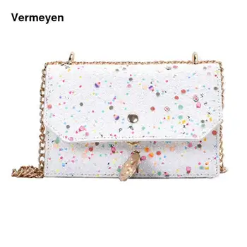 2020 One Shoulder Women's Bag Girl Bright Fashion Black White Chain Bag Versatile Cute Small One Shoulder Crossbar Korea
2020 One Shoulder Women's Bag Girl Bright Fashion Black White Chain Bag Versatile Cute Small One Shoulder Crossbar Korea