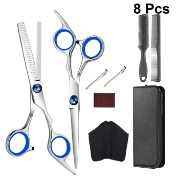 1 Set/9pcs Practical Haircut Scissors Tools Kit Hair Cutting Supplies Barbershop Accessories for Daily Use
1 Set/9pcs Practical Haircut Scissors Tools Kit Hair Cutting Supplies Barbershop Accessories for Daily Use