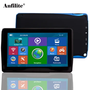 

Anfilite 7 inch 800x480 MSB2531 car vehicle navigator Windows Ce 6.0 128M 4GB Bluetooth avin truck GPS Navigation with sunshade