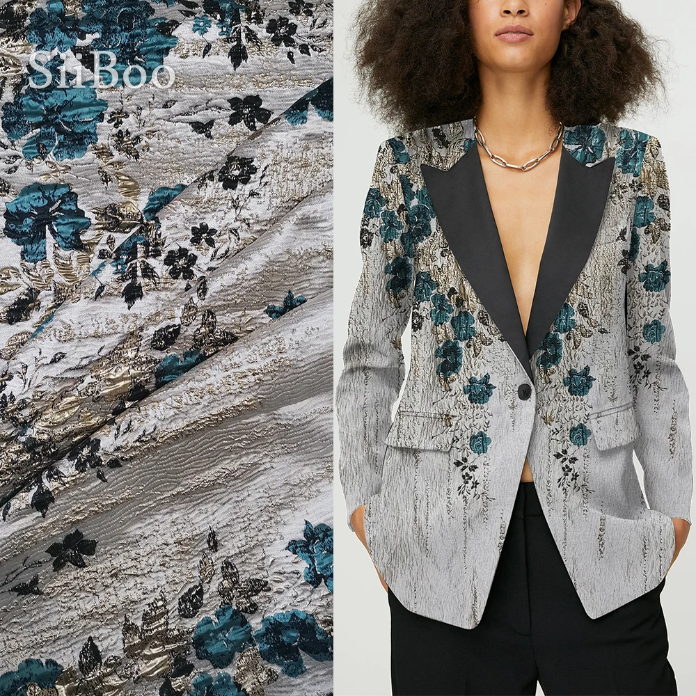 Clearance French style luxurious metallic brocade position fabric 120*140cm for women dress coat tela de brocado en tissu sp5729
Clearance French style luxurious metallic brocade position fabric 120*140cm for women dress coat tela de brocado en tissu sp5729