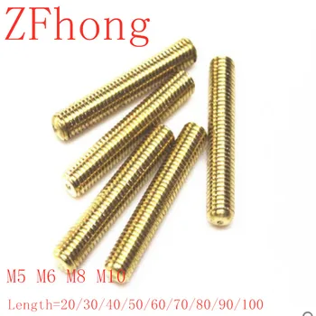 10PCS M5 M6 M8 M10*20/30/40/50/60/70/80/90/100 Metric BrassThread Rod Bar Copper Full Thread Stud
10PCS M5 M6 M8 M10*20/30/40/50/60/70/80/90/100 Metric BrassThread Rod Bar Copper Full Thread Stud