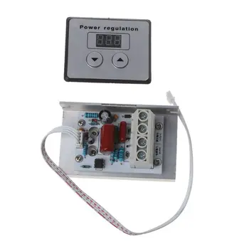 AC 220V 80A 10000W Digital SCR PWM Motor Speed Control Voltage Regulator Dimming Control Attemperation Thermoregulatiion
AC 220V 80A 10000W Digital SCR PWM Motor Speed Control Voltage Regulator Dimming Control Attemperation Thermoregulatiion
