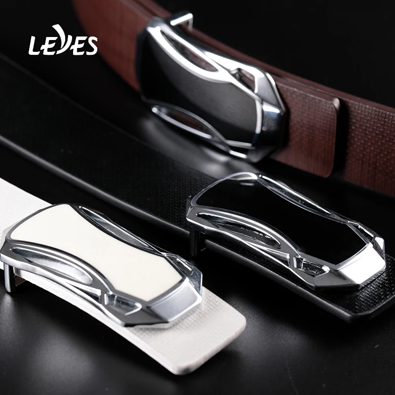 Brand Fashion Automatic Buckle Black Genuine Leather Belt Men's Belts Cow Leather Belts for Men 3.5cm Width
Brand Fashion Automatic Buckle Black Genuine Leather Belt Men's Belts Cow Leather Belts for Men 3.5cm Width