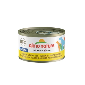 Almo nature D/dogs "chicken with carrots and rice fitted" 0,095 kg x 24 PCs
Almo nature D/dogs "chicken with carrots and rice fitted" 0,095 kg x 24 PCs