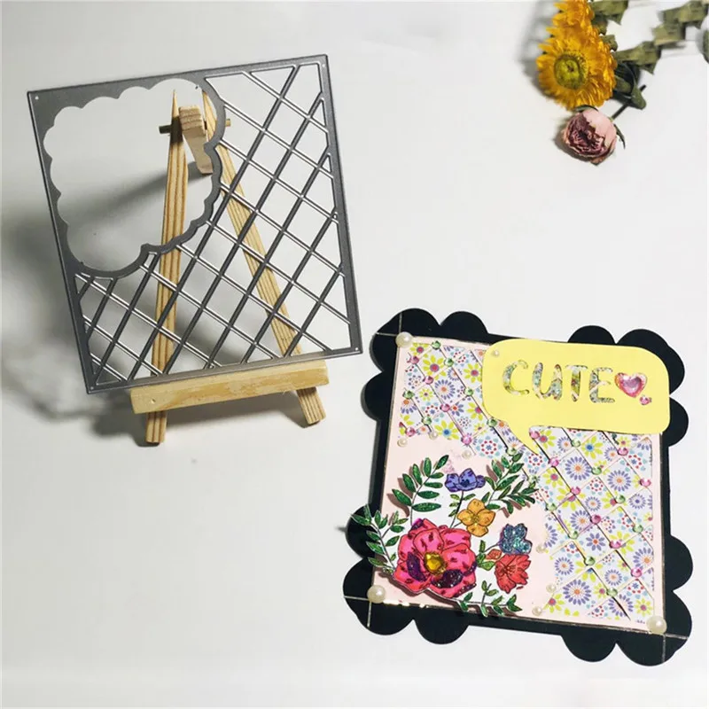 Eastshape Diamond Frame Dies with Lace Hollow Corner Metal Cutting Dies for Scrapbooking Craft Card Embossing Die Cut Template
Eastshape Diamond Frame Dies with Lace Hollow Corner Metal Cutting Dies for Scrapbooking Craft Card Embossing Die Cut Template