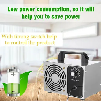Ozone Generator Portable 10g/h Ozone Generator Air Purifier Machine Odor Sterilization Removal for Home Offices Room Use 220V
Ozone Generator Portable 10g/h Ozone Generator Air Purifier Machine Odor Sterilization Removal for Home Offices Room Use 220V